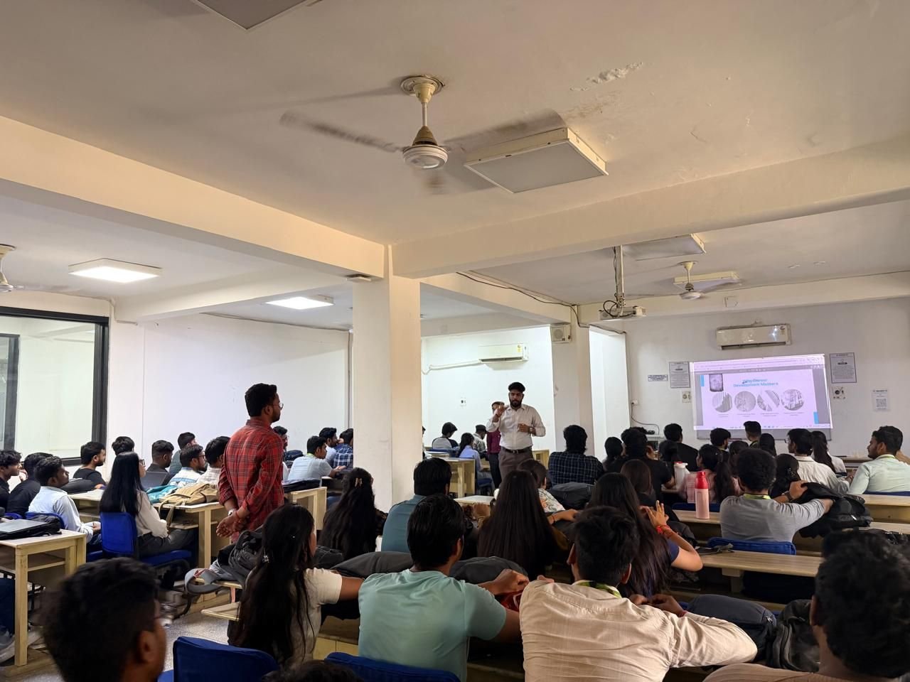 Career Development Session at Maharishi University of Information Technology